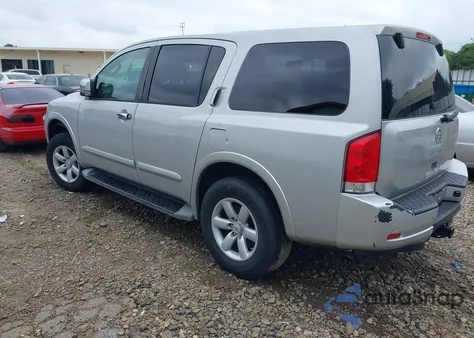 2008 Nissan Armada Se from USA, damaged, VIN 5N1AA08D28N614597